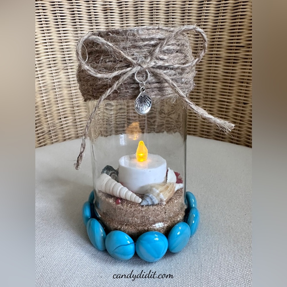 New Candy Did It! Beautiful Handmade Beach Night Light